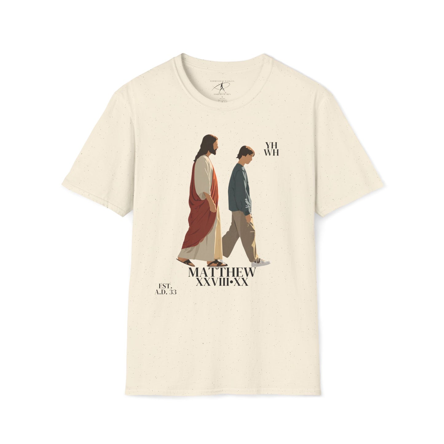 I AM WITH YOU ALWAYS - T-Shirt (Matthew 28:20) | Front Print Only