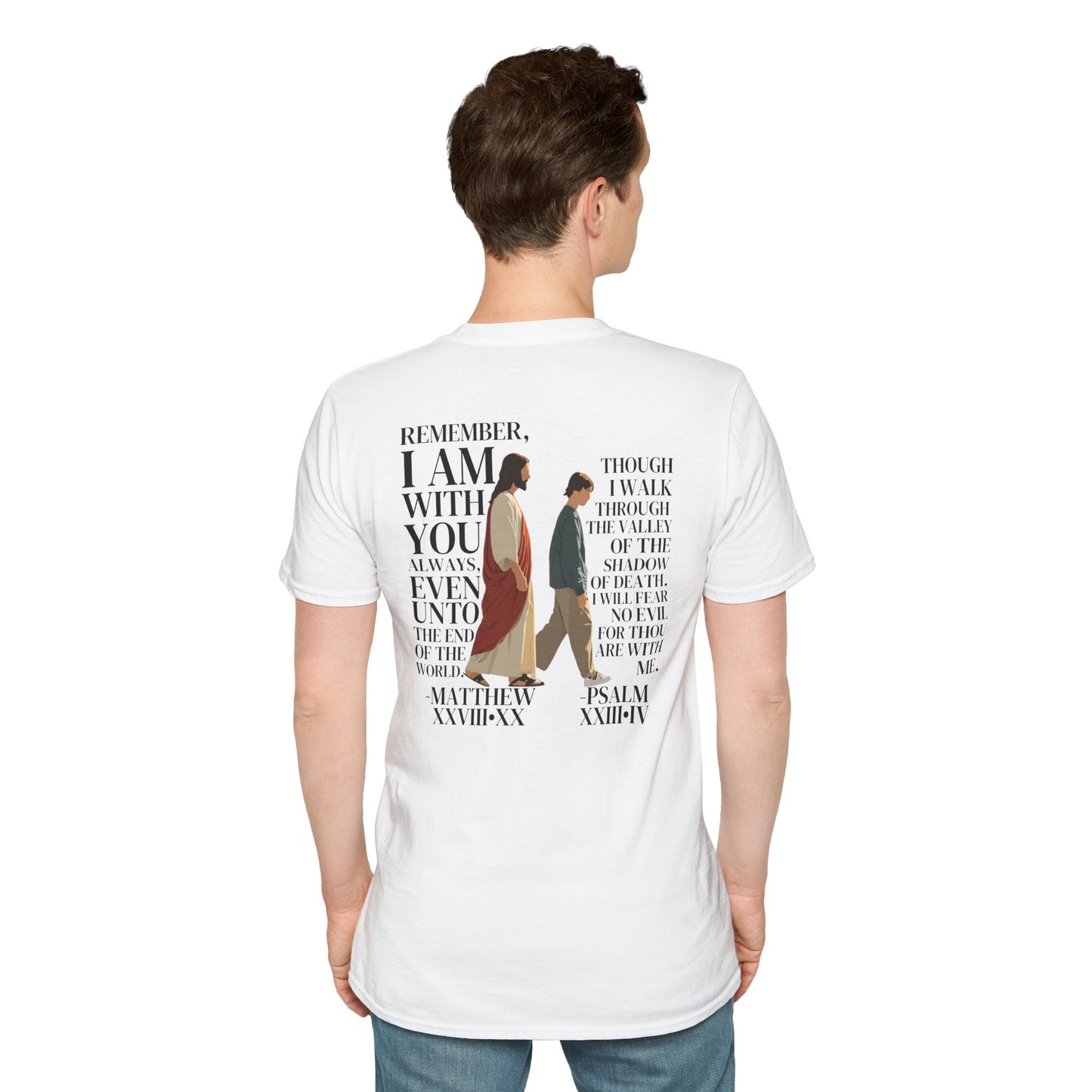 I AM WITH YOU ALWAYS T-Shirt (Matthew 28:20)