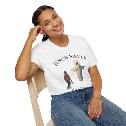 JESUS SAVES – Return to Me T-Shirt (Joel 2:12) | Front Print Only