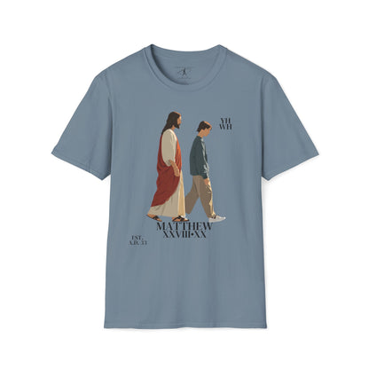 I AM WITH YOU ALWAYS - T-Shirt (Matthew 28:20) | Front Print Only