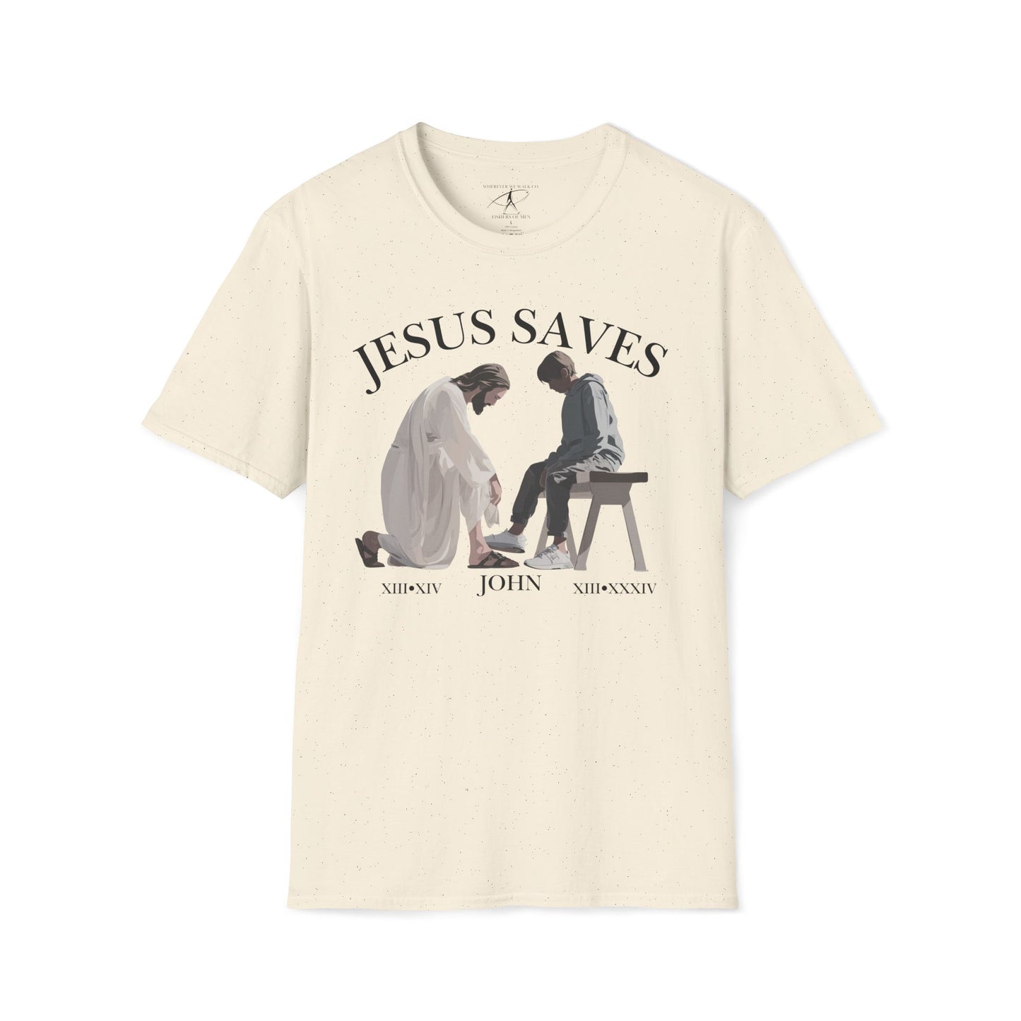 JESUS SAVES – Servant King T-Shirt (John 13)