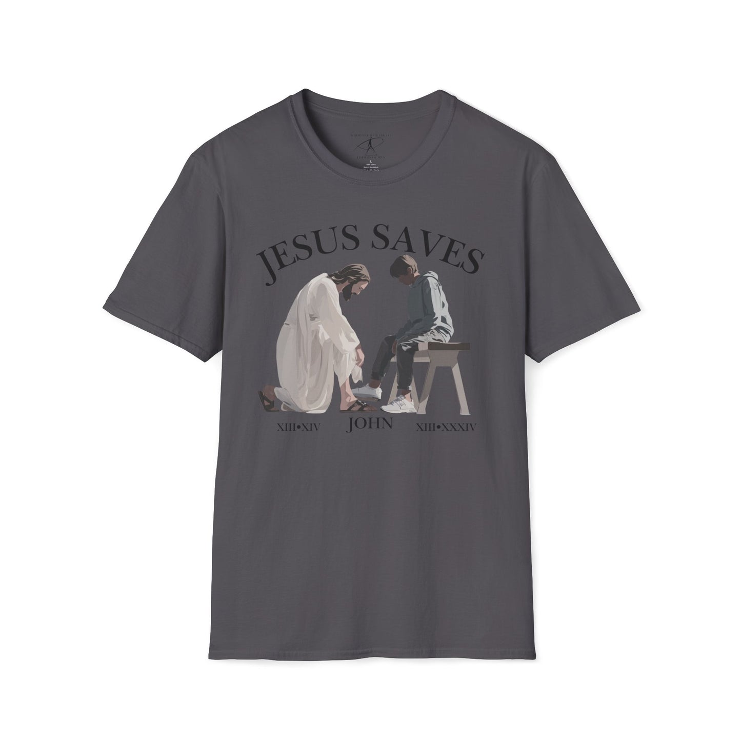 JESUS SAVES – Servant King T-Shirt (John 13)