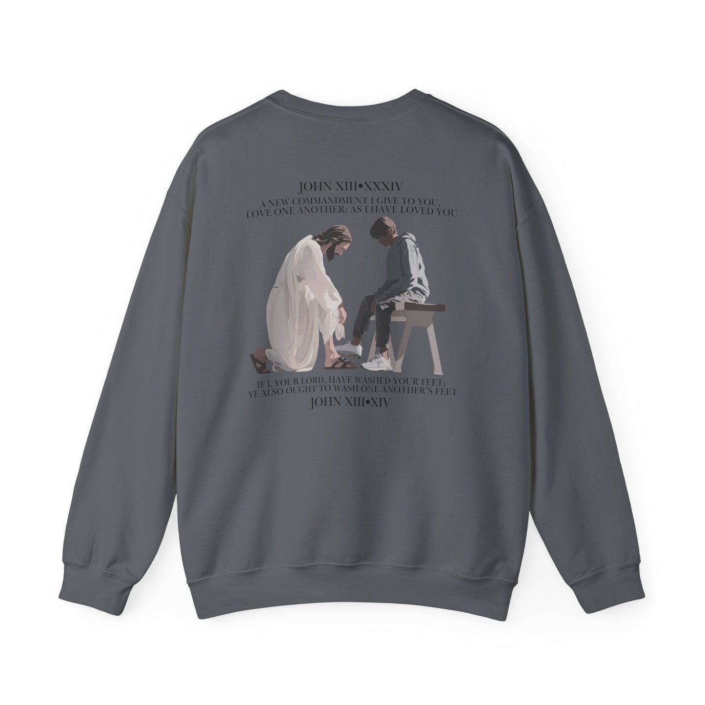 JESUS SAVES – Servant King Crewneck (John 13)