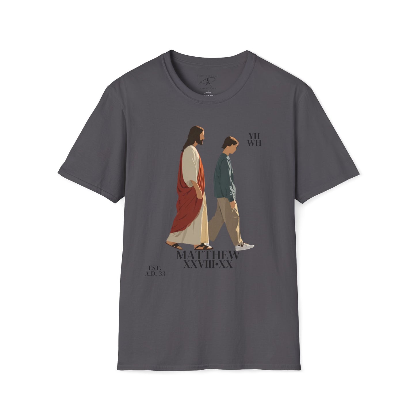 I AM WITH YOU ALWAYS - T-Shirt (Matthew 28:20) | Front Print Only