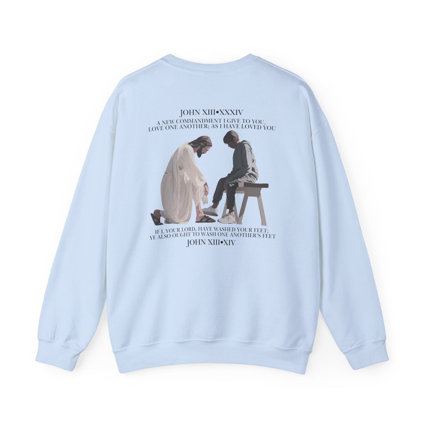 JESUS SAVES – Servant King Crewneck (John 13)