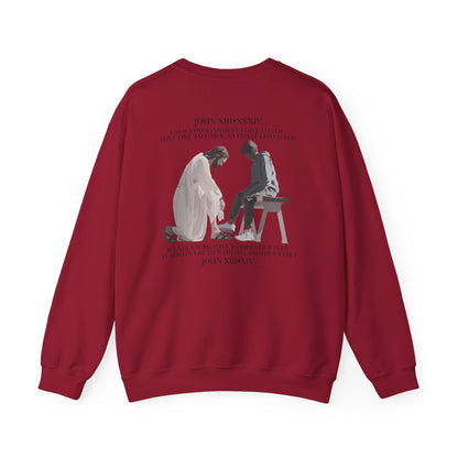 JESUS SAVES – Servant King Crewneck (John 13)