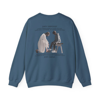 JESUS SAVES – Servant King Crewneck (John 13)
