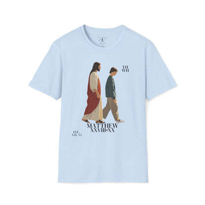 I AM WITH YOU ALWAYS - T-Shirt (Matthew 28:20) | Front Print Only