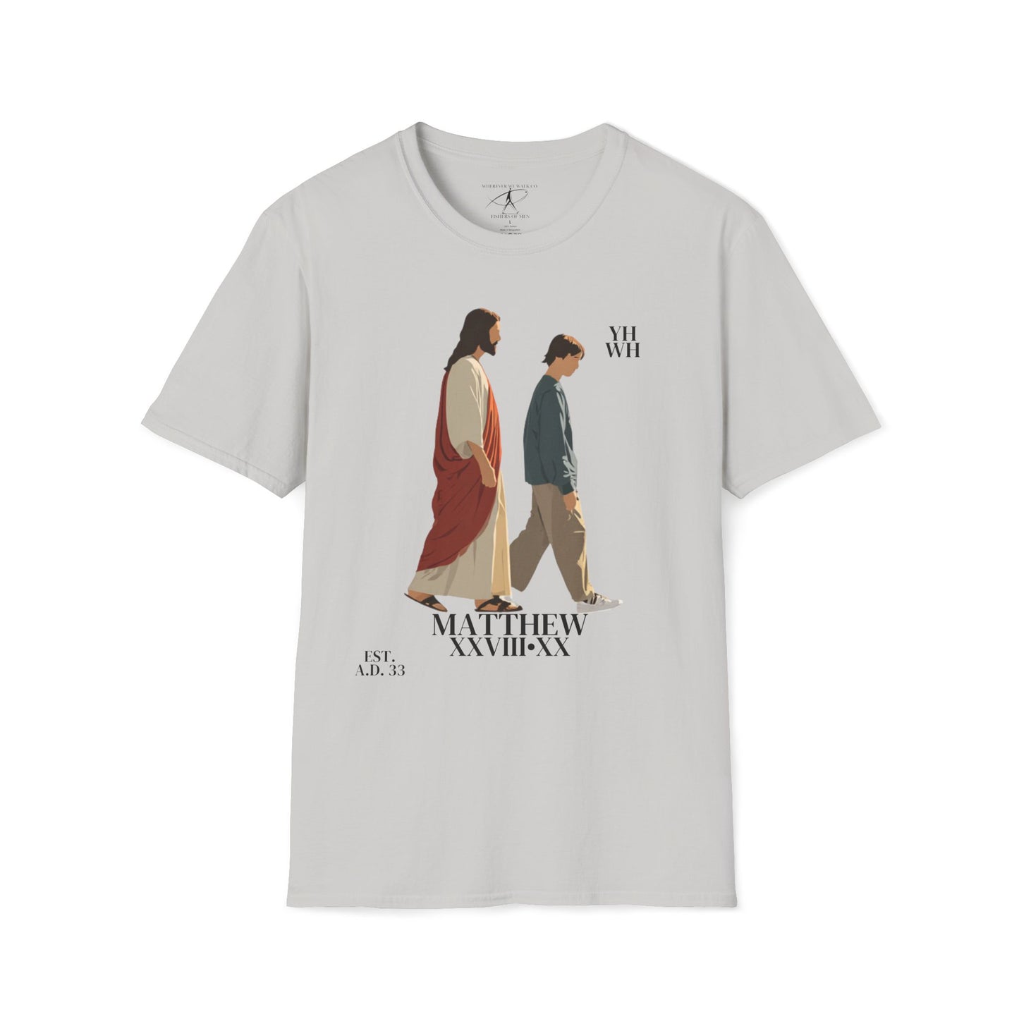 I AM WITH YOU ALWAYS - T-Shirt (Matthew 28:20) | Front Print Only